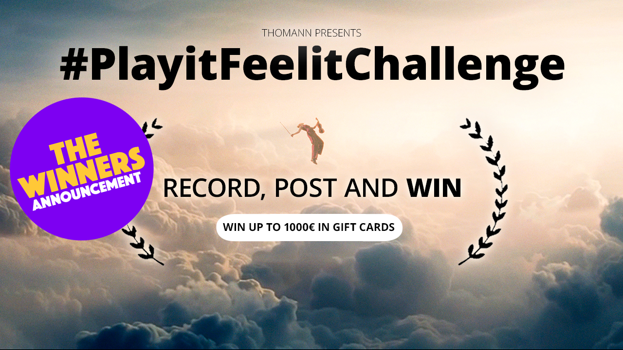 Play It. Feel It. Challenge – De winnaars